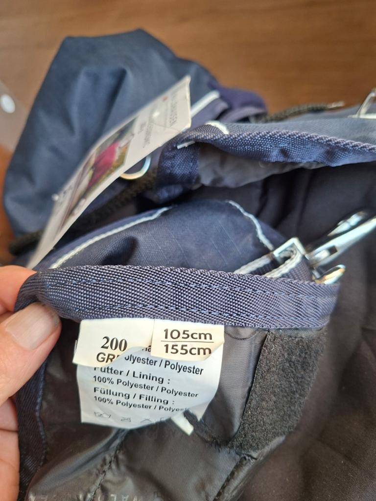 Nieuwe paardendeken blauw, Dieren en Toebehoren, Paarden en Pony's | Dekens en Dekjes, Ophalen of Verzenden