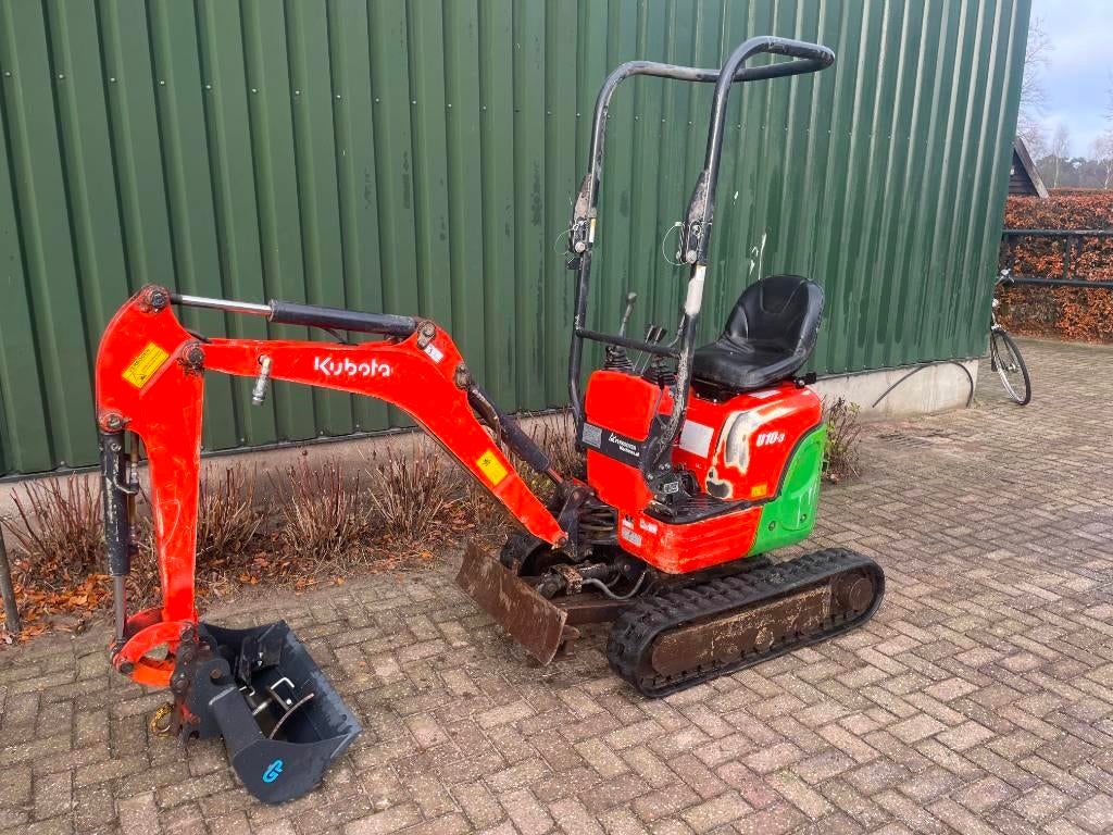 Kubota U 10-3 G (bj 2014), Graafmachine