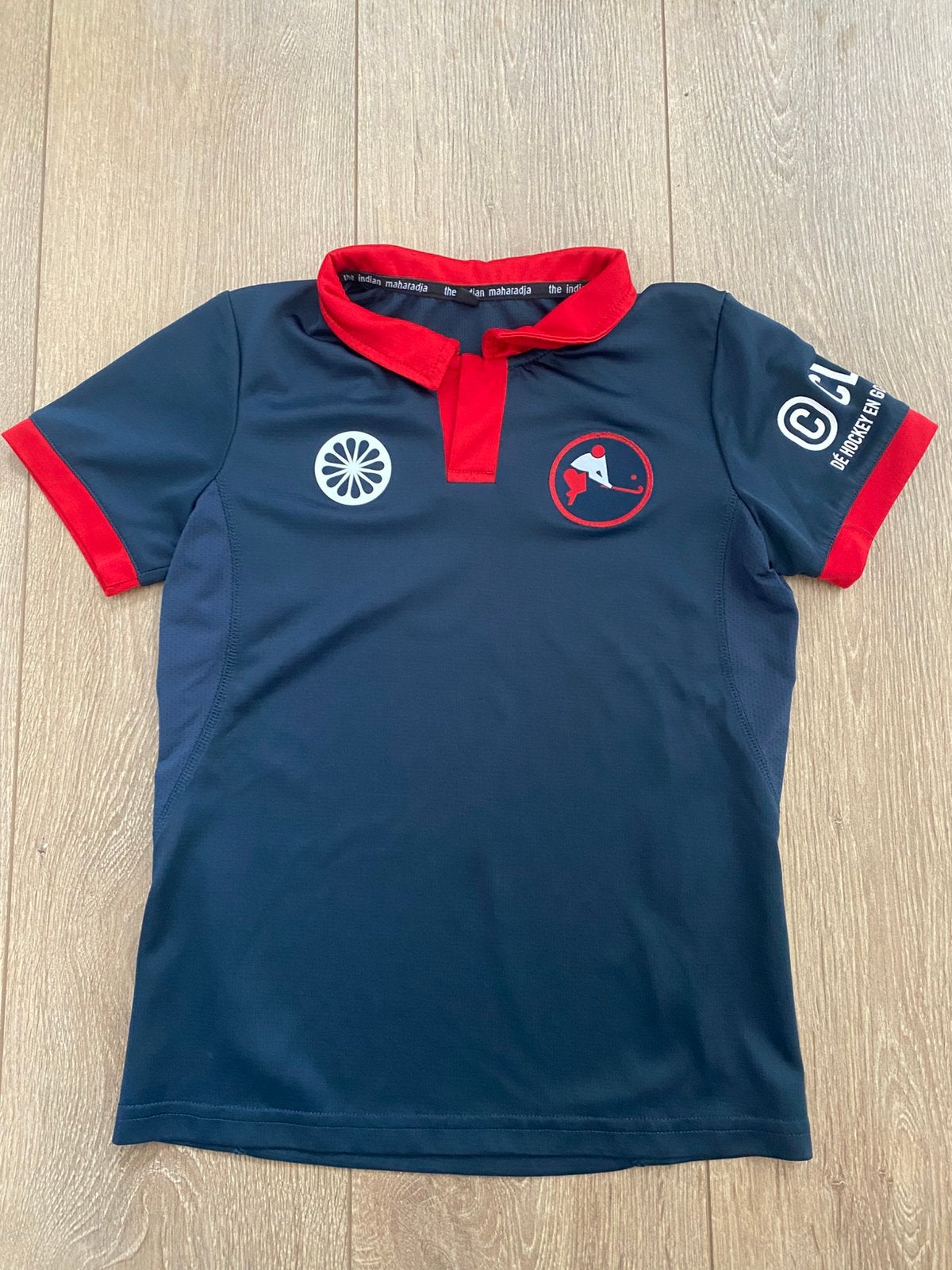 MHCBE hockeyshirt maat 128 - club, Sport en Fitness, Hockey, Ophalen of Verzenden, Zo goed als nieuw