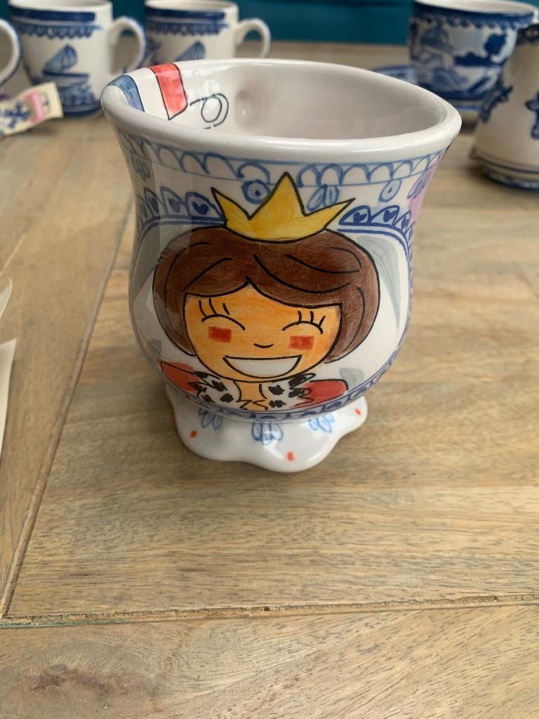 Nieuwe Blond jubileum beker, Ophalen of Verzenden, Nieuw, Aardewerk, Kop(pen) en/of Schotel(s)