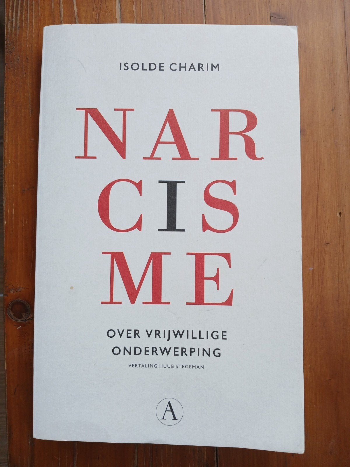 NARCISME: Over Vrijwillige Onderwerping - Charim VASTE PRIJS, Boeken, Ophalen of Verzenden, Zo goed als nieuw, Isolde Charim, Nederland
