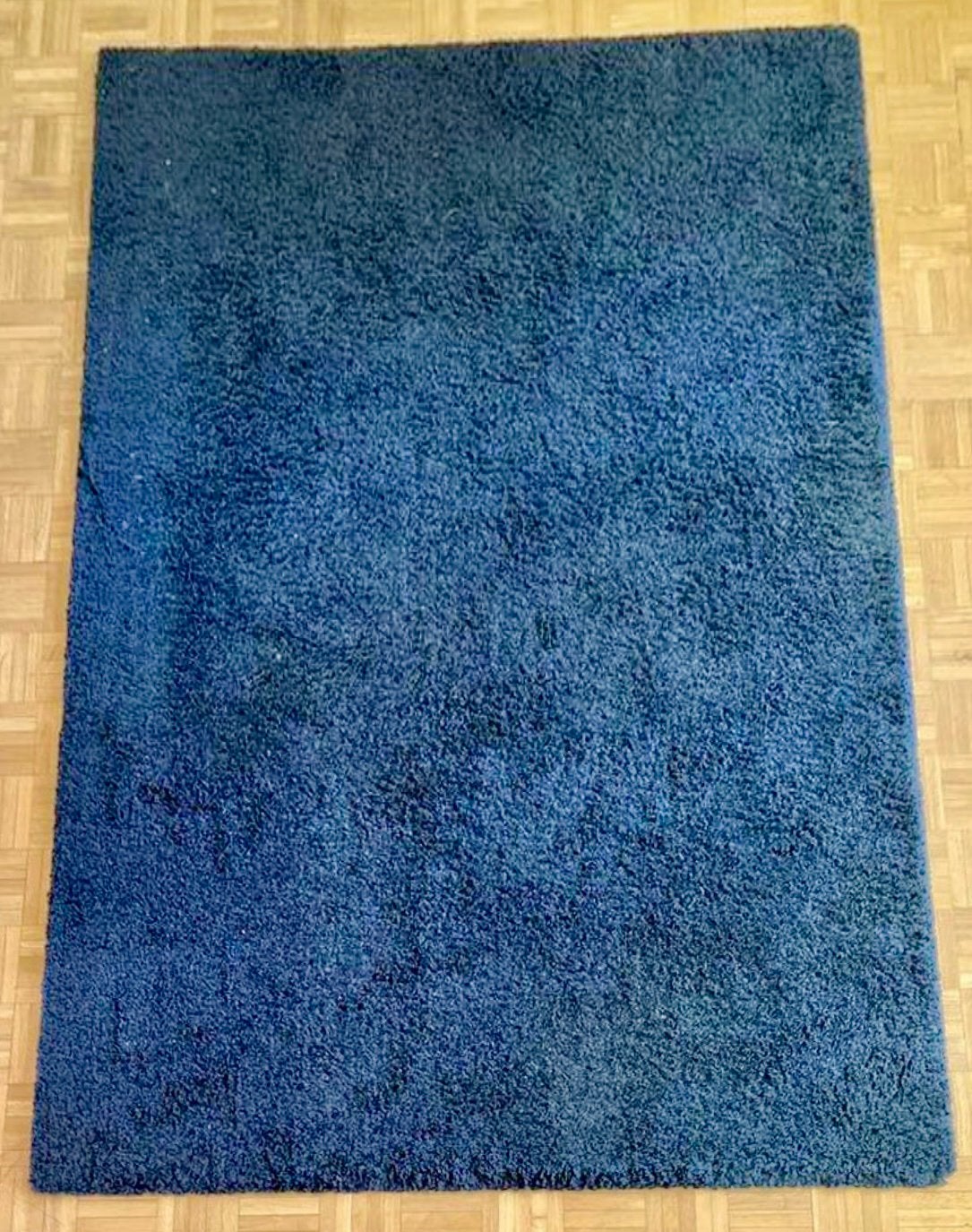 Blue carpet / Blauw Vloerkleed, Ophalen, Gebruikt