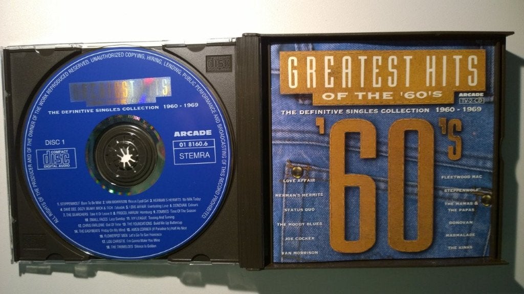 Greatest Hits Of The '60's (Singles Collection 1960-1969), Ophalen of Verzenden, Zo goed als nieuw, Pop, Album