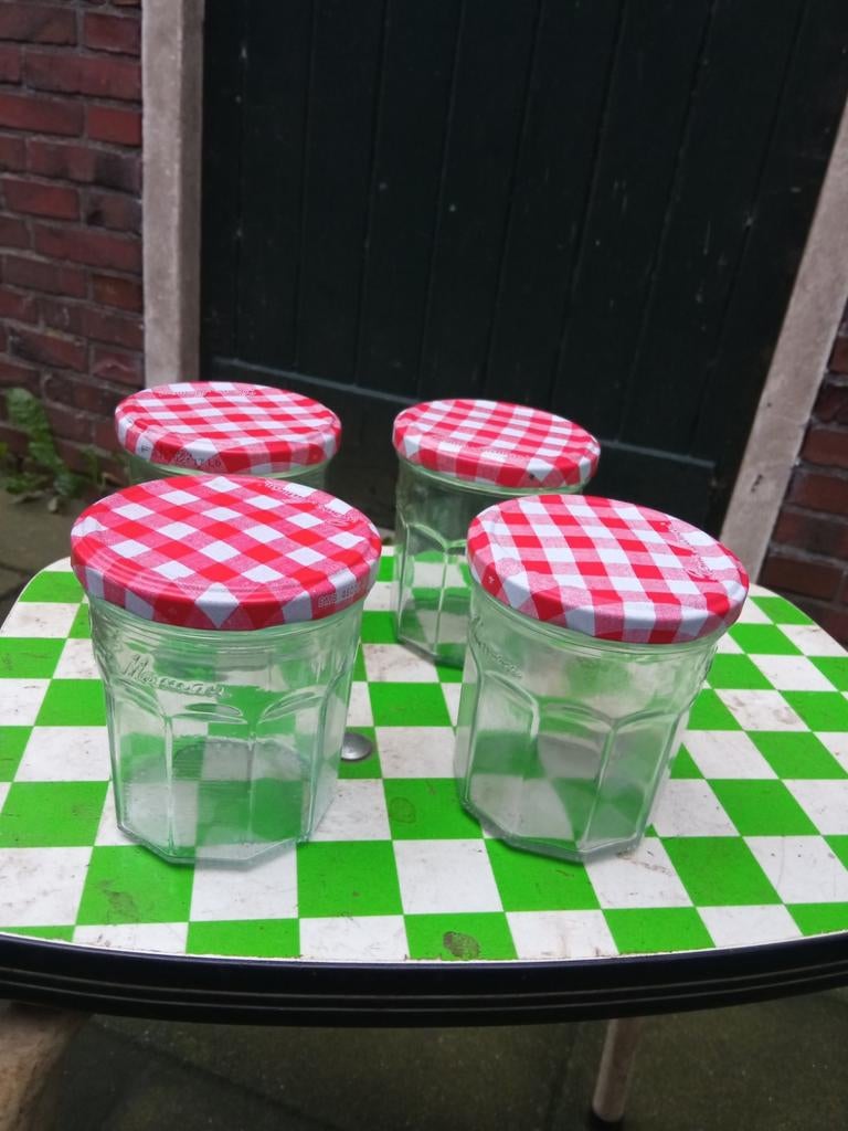 Lege jampotjes van Bonnemaman., Ophalen, Zo goed als nieuw, Glas, Pot, Bus of Blik