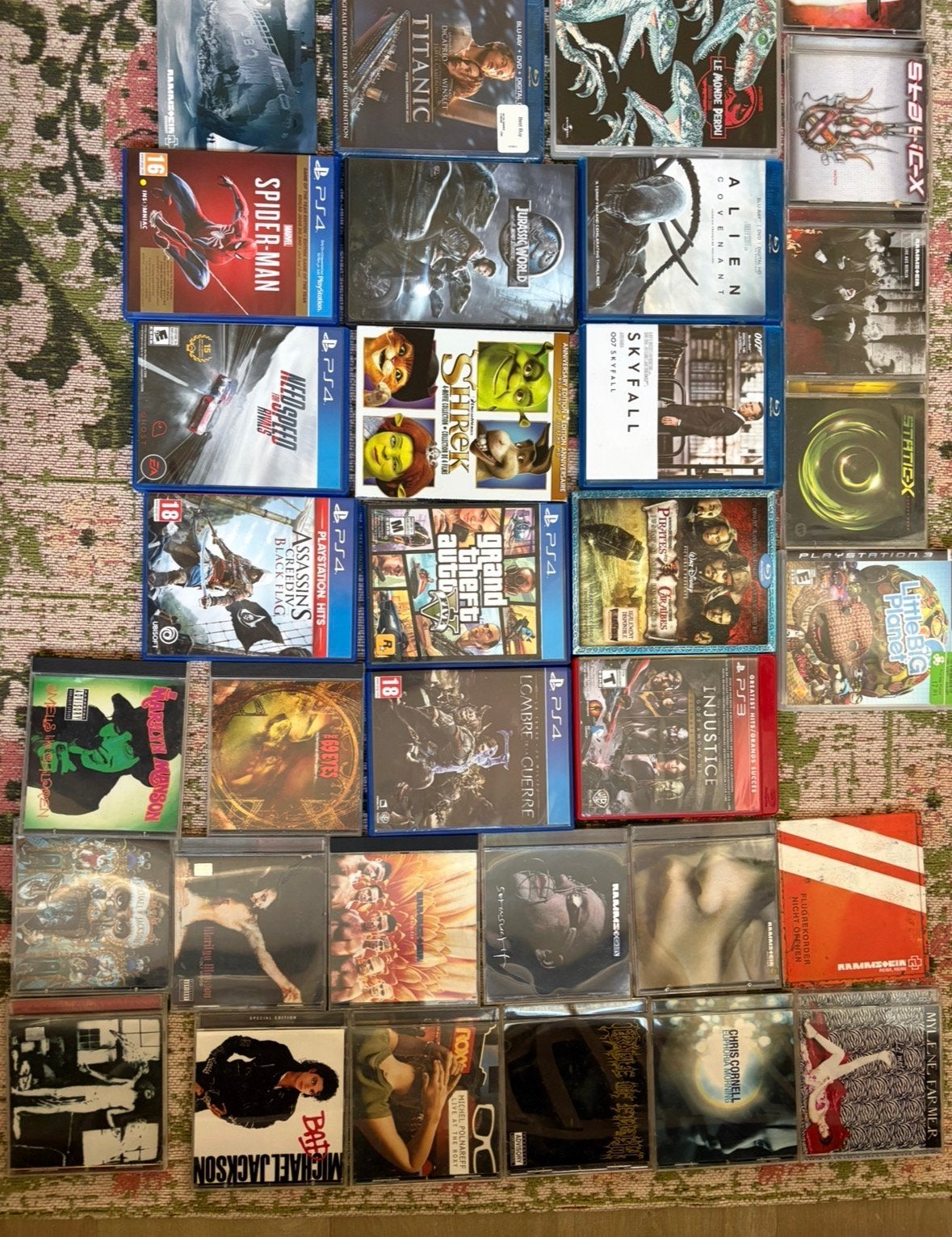 Random games/cd/dvd/ blue ray 50€ cash only, Ophalen of Verzenden, Zo goed als nieuw