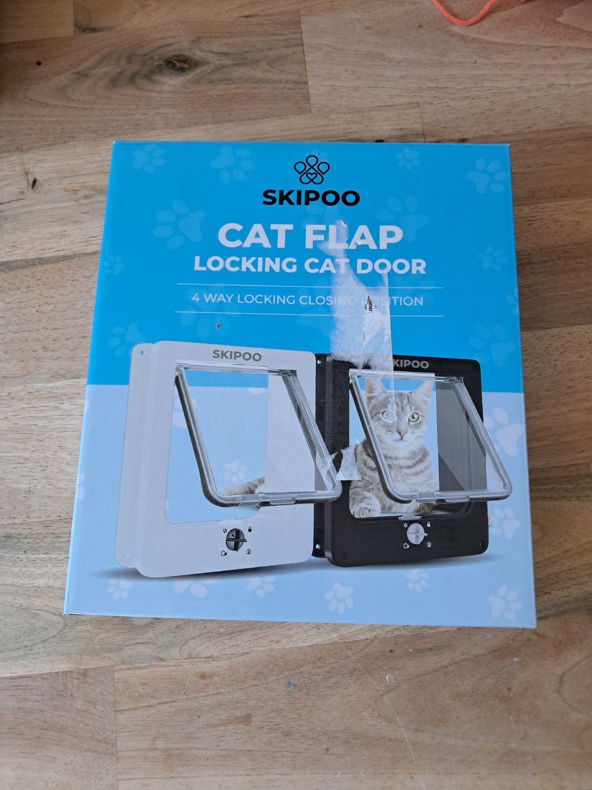 Skipoo kattenluik wit, Dieren en Toebehoren, Ophalen of Verzenden, Nieuw