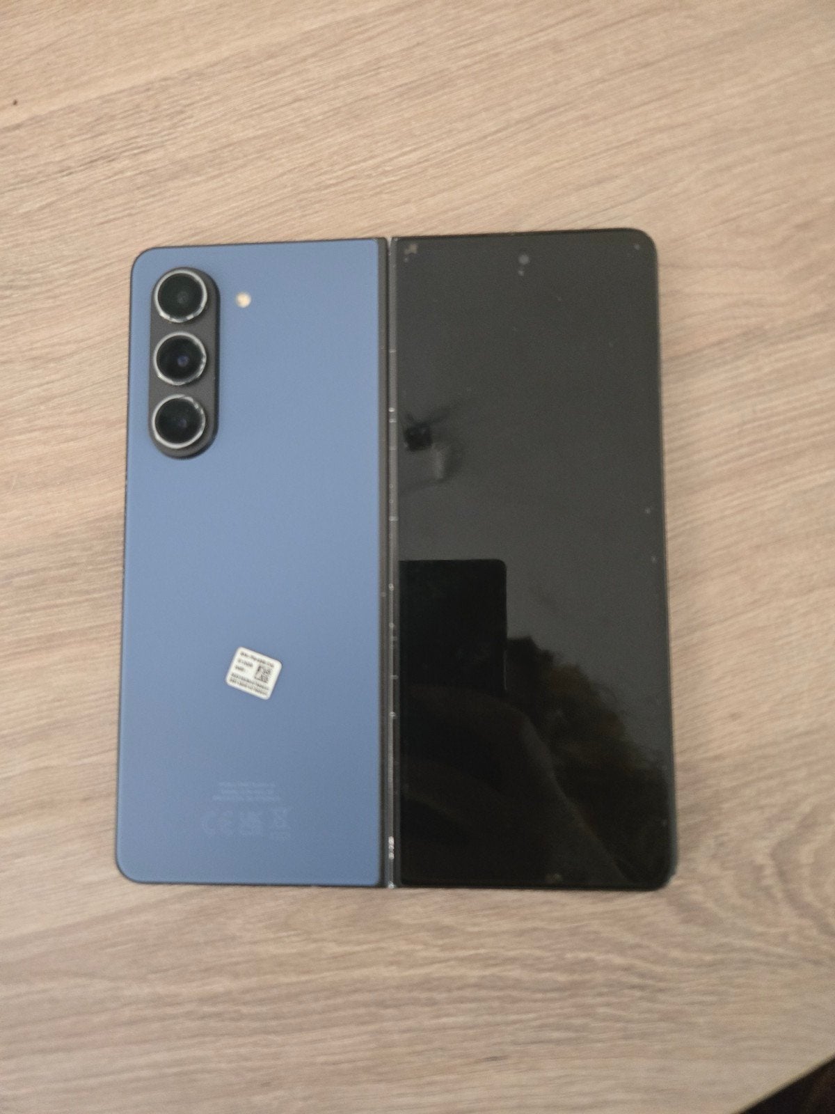 Samsung Galaxy Z Fold 5. 512GB, Blauw, Touchscreen, Ophalen of Verzenden, Zo goed als nieuw
