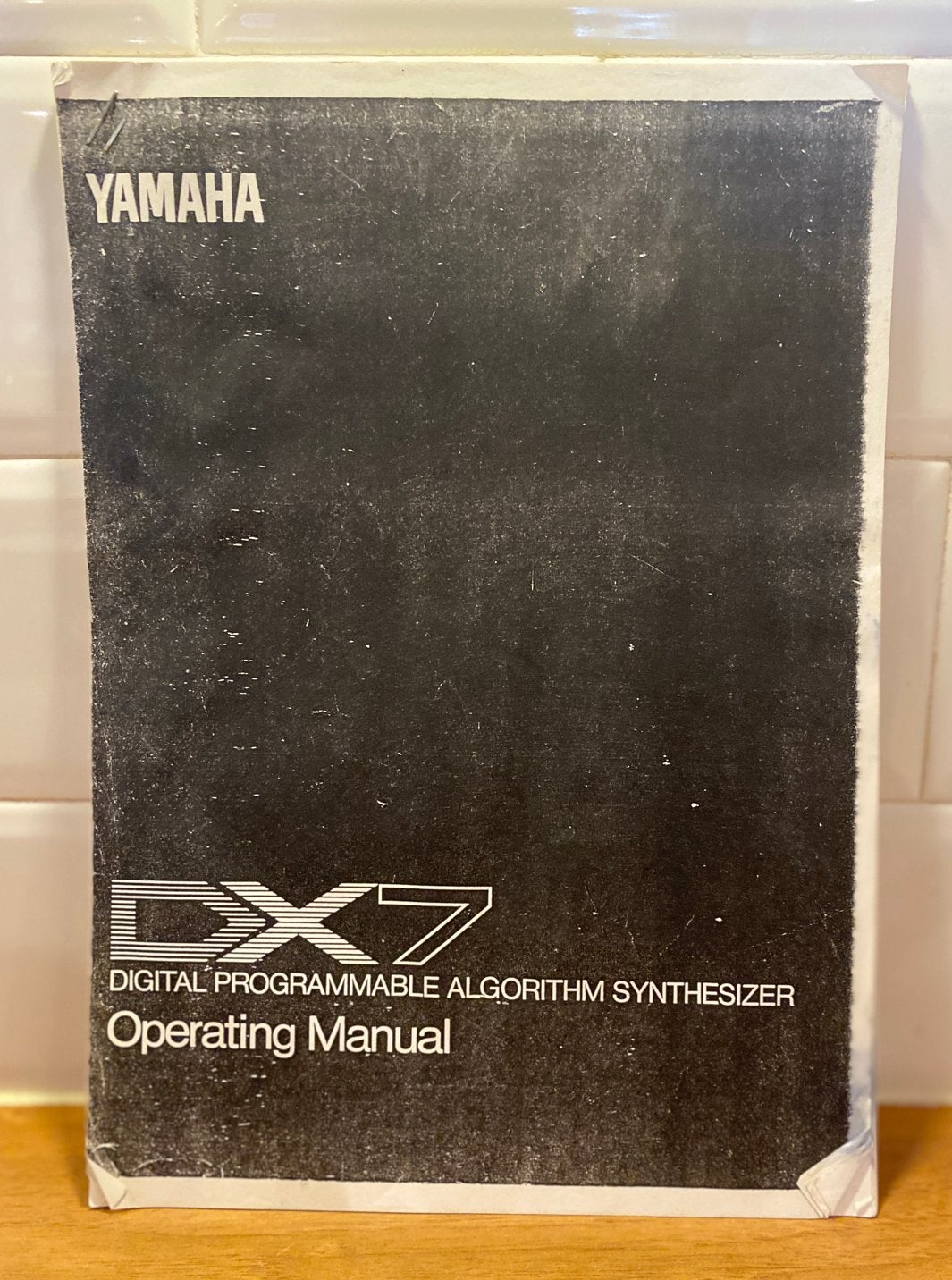 Yamaha DX7 Handleiding - Manual Vintage, Ophalen of Verzenden, Gebruikt, Overige aantallen, Yamaha