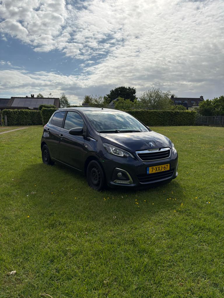 Peugeot 108 1.0 12V E-vti 68PK 5DR Aut5 2014 Blauw, 31 €/maand, Origineel Nederlands, 24 km/l, Particulier