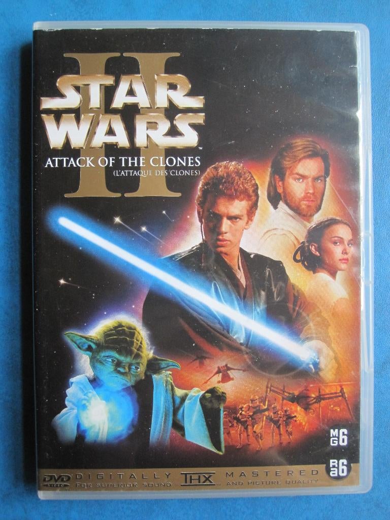 Star Wars: Episode II - Attack of the Clones (2002) 2 disc, Boxset, Ophalen of Verzenden, Zo goed als nieuw, Vanaf 6 jaar