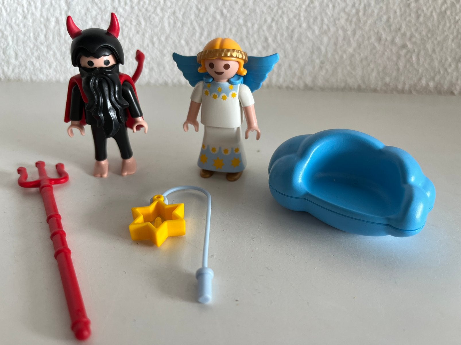 Playmobil Engeltje en duiveltje, Kinderen en Baby's, Speelgoed | Playmobil, Ophalen of Verzenden, Zo goed als nieuw