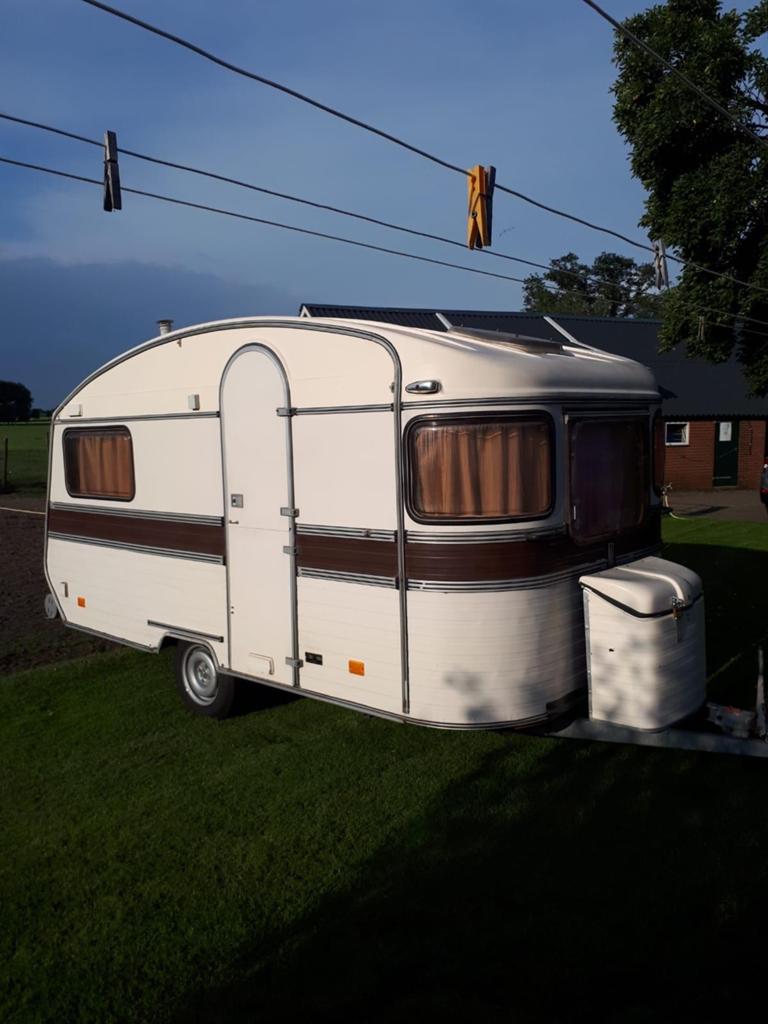 Constructam, Coral 1 uit 1977, Caravans en Kamperen, Overige merken, Omvormbare zithoek, Treinzit, Particulier
