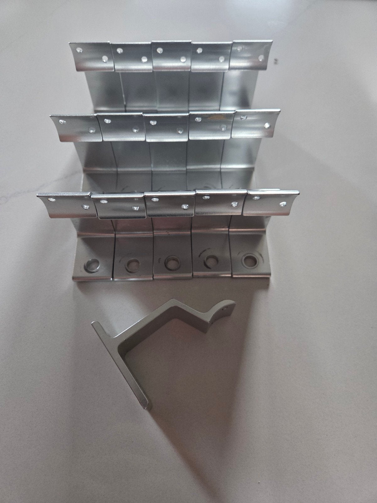 Metalen trapleuning beugels, Ophalen of Verzenden, Zo goed als nieuw, Overige materialen, Overige typen