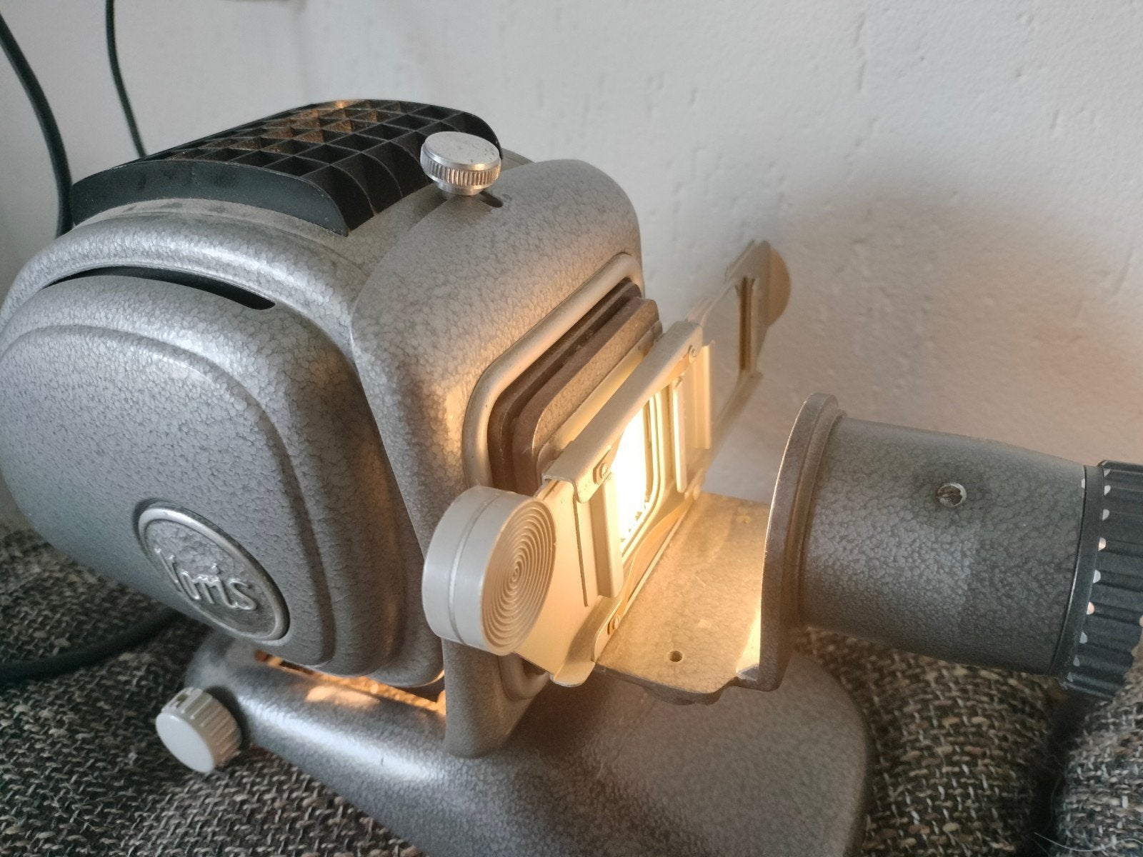 Vintage Noris Dia Projector - Werkend, Ophalen of Verzenden, Gebruikt