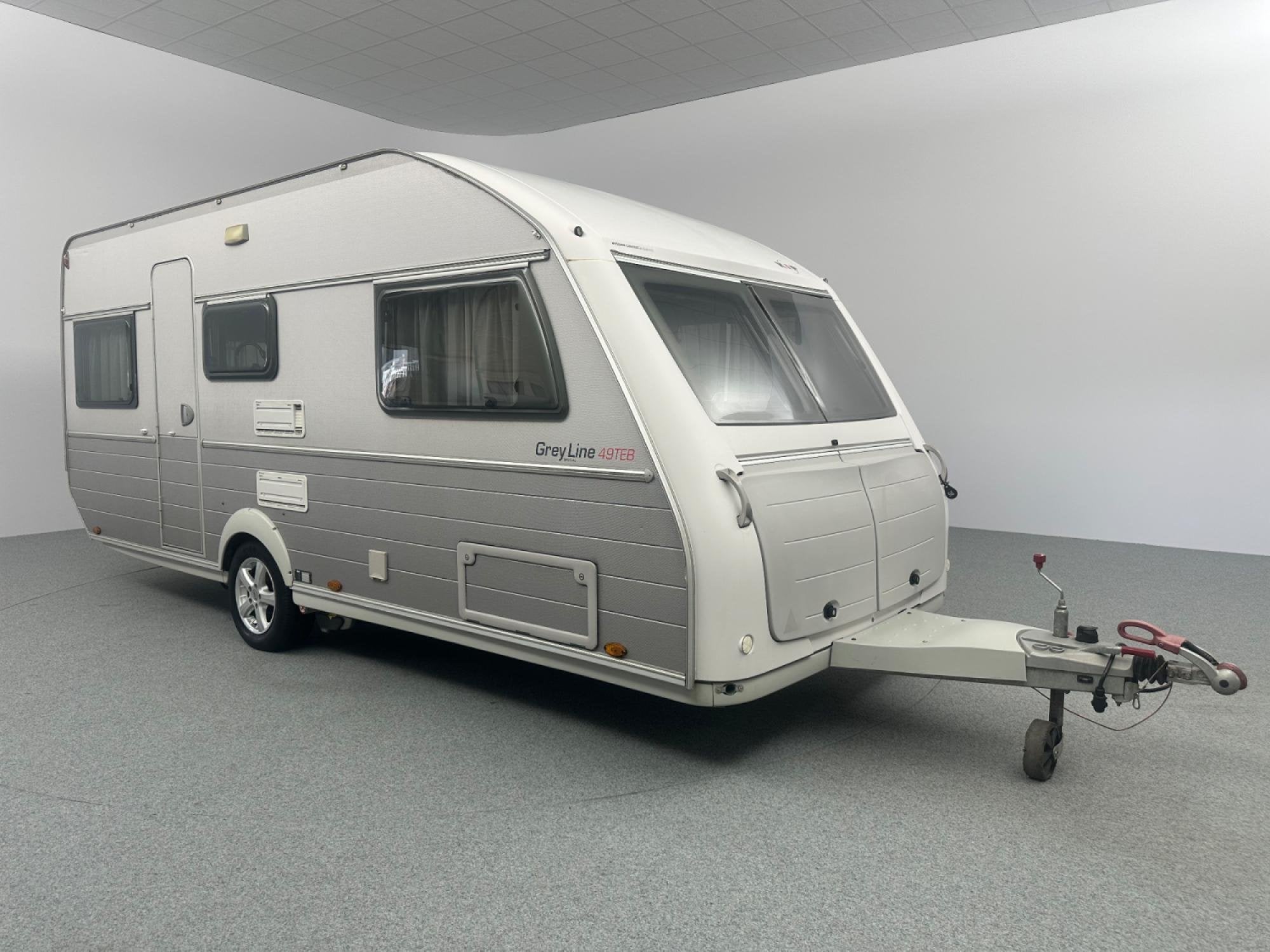 Kip Grey Line Special 49 TEB Enkele bedden Mover Voortent, Caravans en Kamperen, Hordeur, Kip, Bedrijf, 1250 - 1500 kg