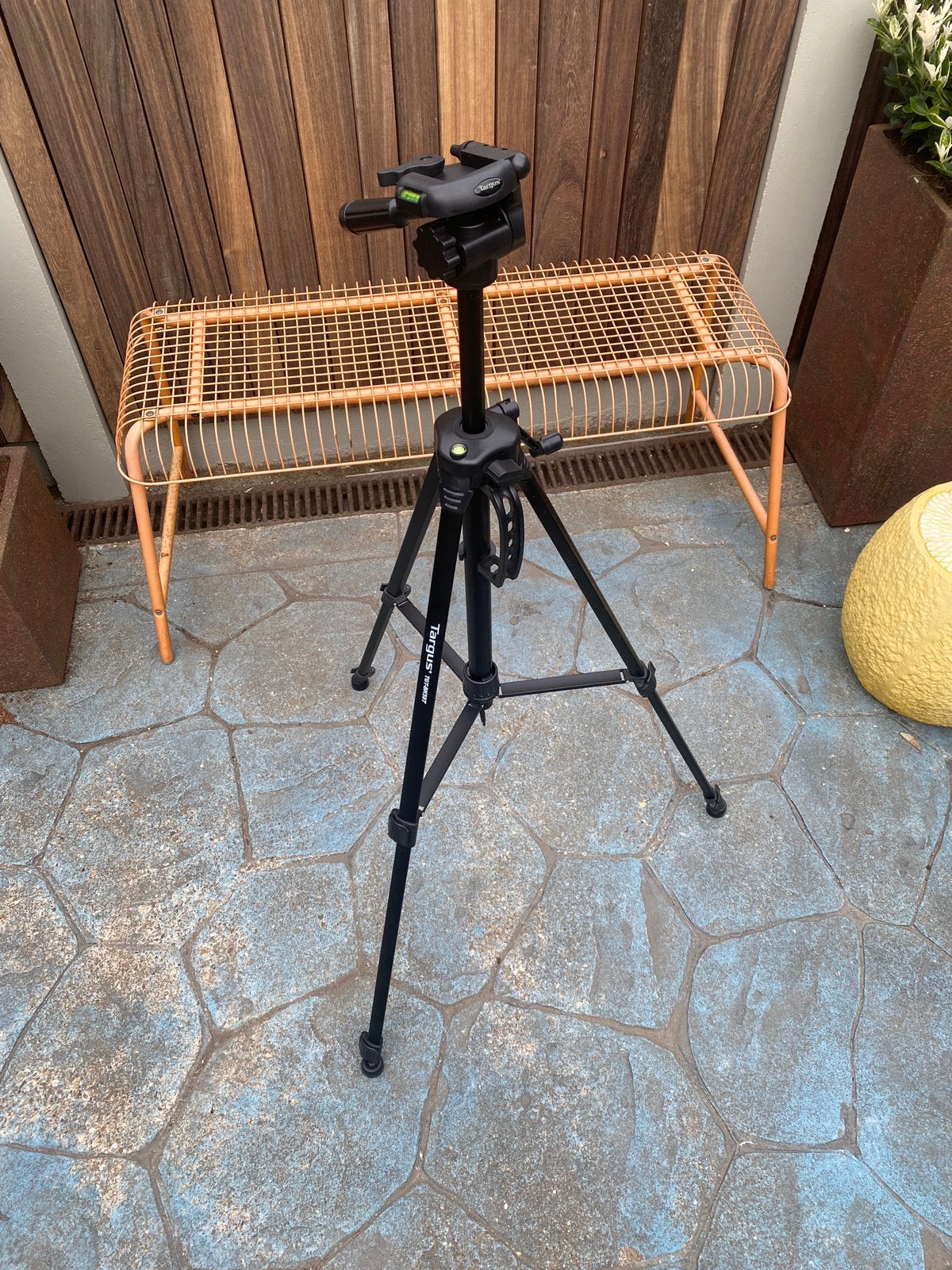 Targus TG-5060TR camerastatief met snelkoppelplaat, Ophalen of Verzenden, Zo goed als nieuw, Driepoot