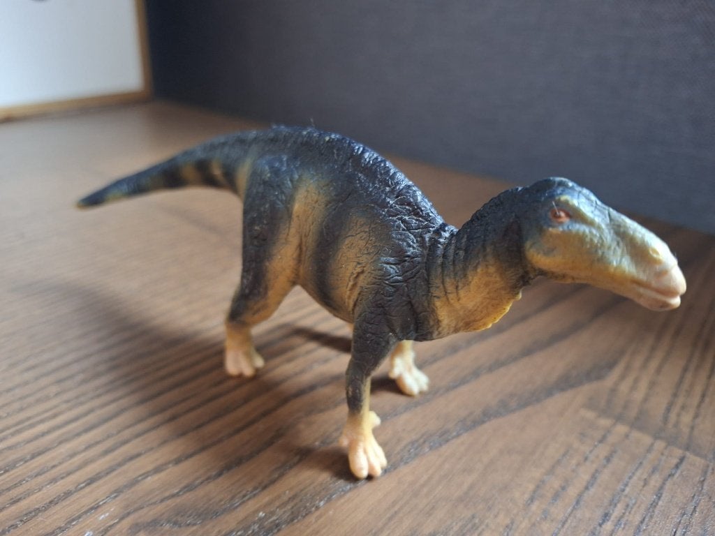 Vintage Schleich Iguanodon – dinosaurus figuur, Ophalen of Verzenden, Zo goed als nieuw