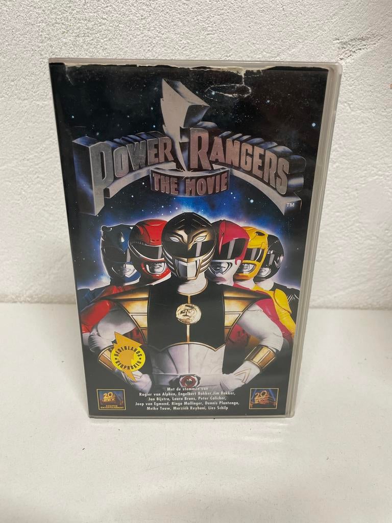 Power Rangers The Movie VHS - Nederlands gesproken, Cd's en Dvd's, Vanaf 6 jaar, Ophalen of Verzenden, Gebruikt, Actie en Avontuur
