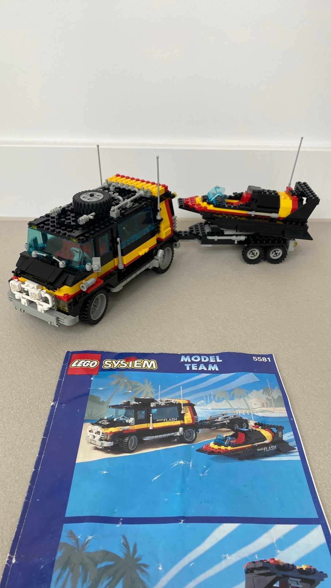 Lego 5581 Technic Model Team, Kinderen en Baby's, Speelgoed | Duplo en Lego, Ophalen of Verzenden, Zo goed als nieuw