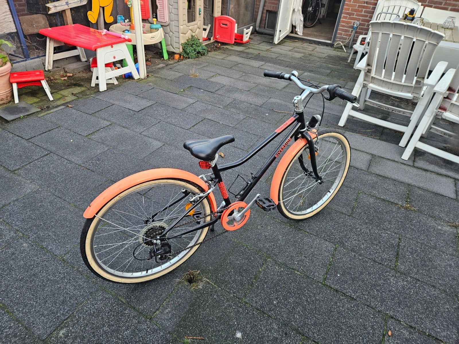 riverside 500 hybride fiets, Minder dan 47 cm, Ophalen, Aluminium