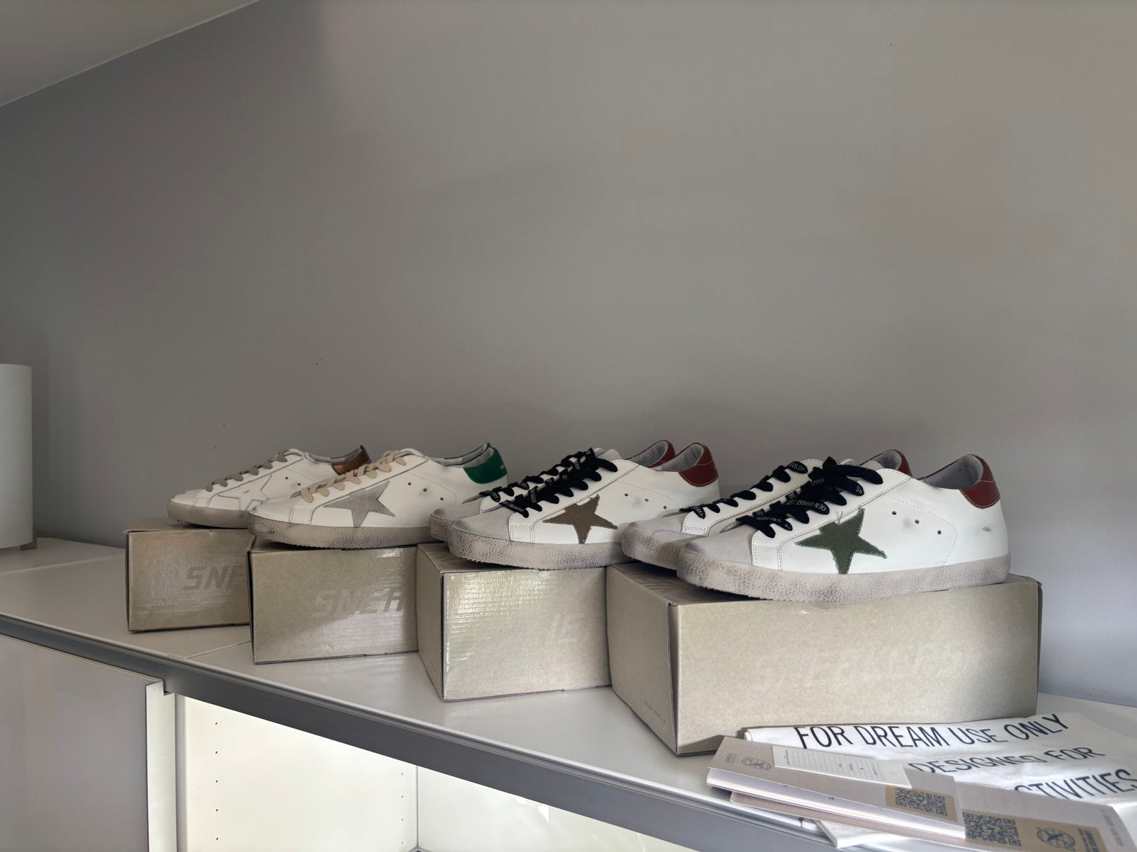 4x golden goose superstar - Ongedragen!, Verzenden, Nieuw, Wit