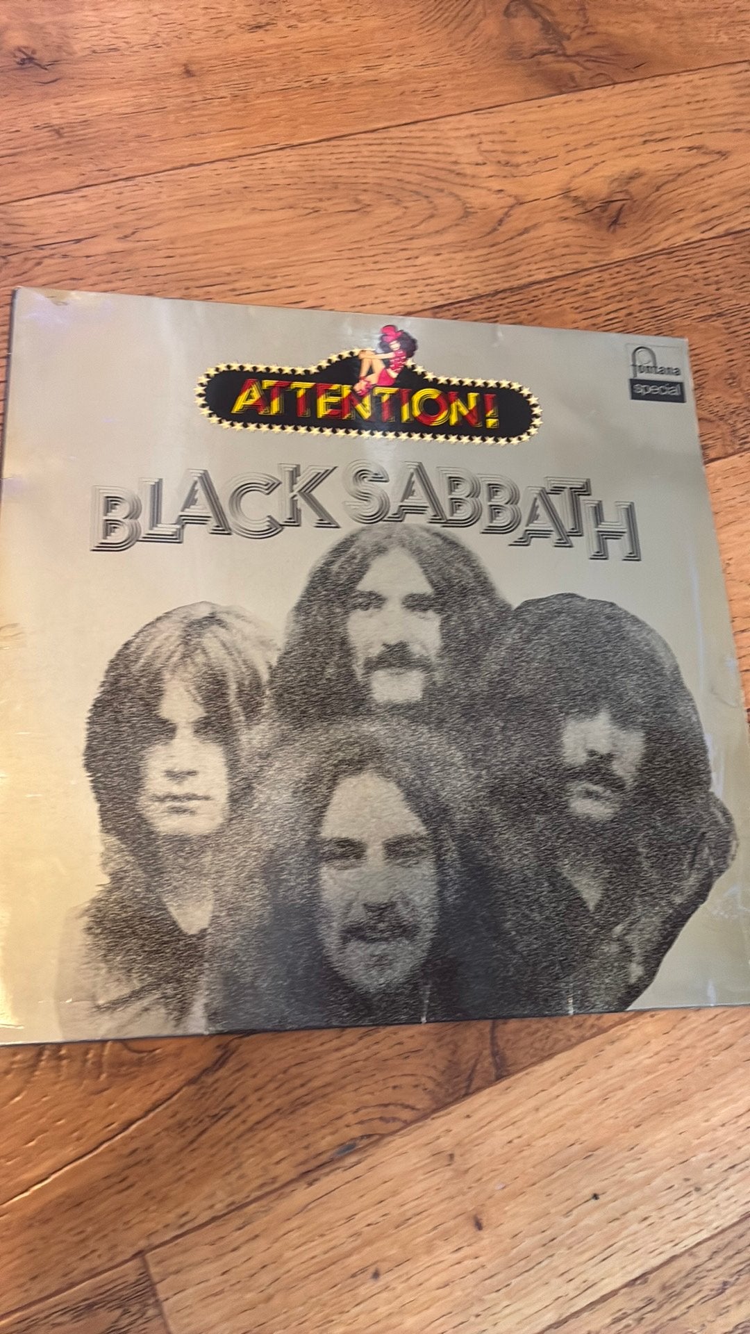 Black Sabbath ‎– Attention! Black Sabbath!, LP, Heavy metal, Gebruikt, Ophalen of Verzenden