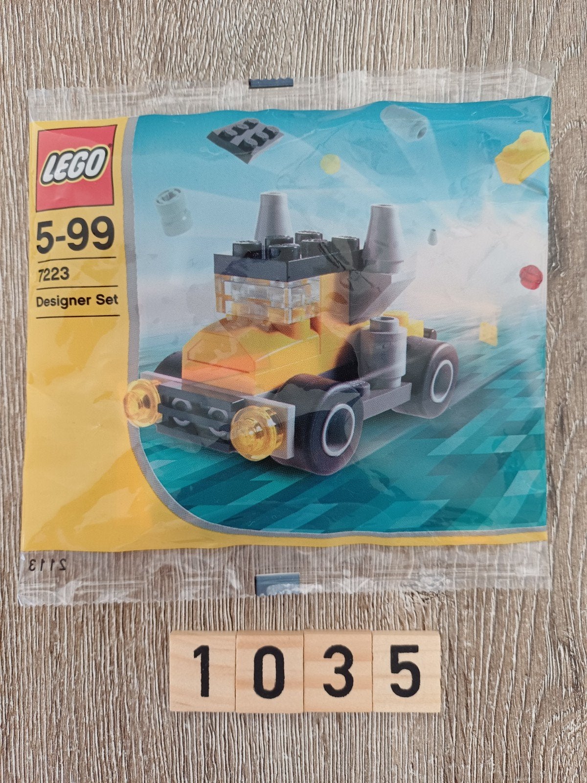 Lego Gele Vrachtwagen 7223 Nieuw, Ophalen of Verzenden, Nieuw