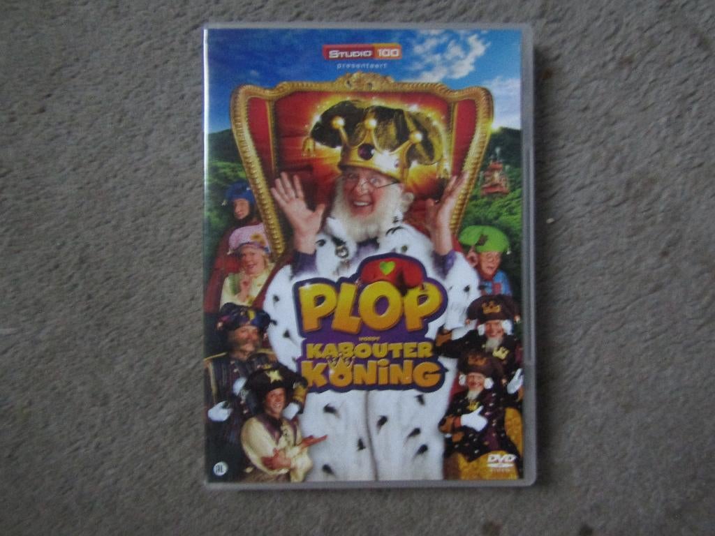 DVD: Plop wordt kabouter koning, Gebruikt, Alle leeftijden, Overige genres, Ophalen of Verzenden