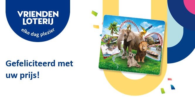 Ticket/kaartje uitstapje naar keuze (postcode loterij), Tickets en Kaartjes, Eén persoon