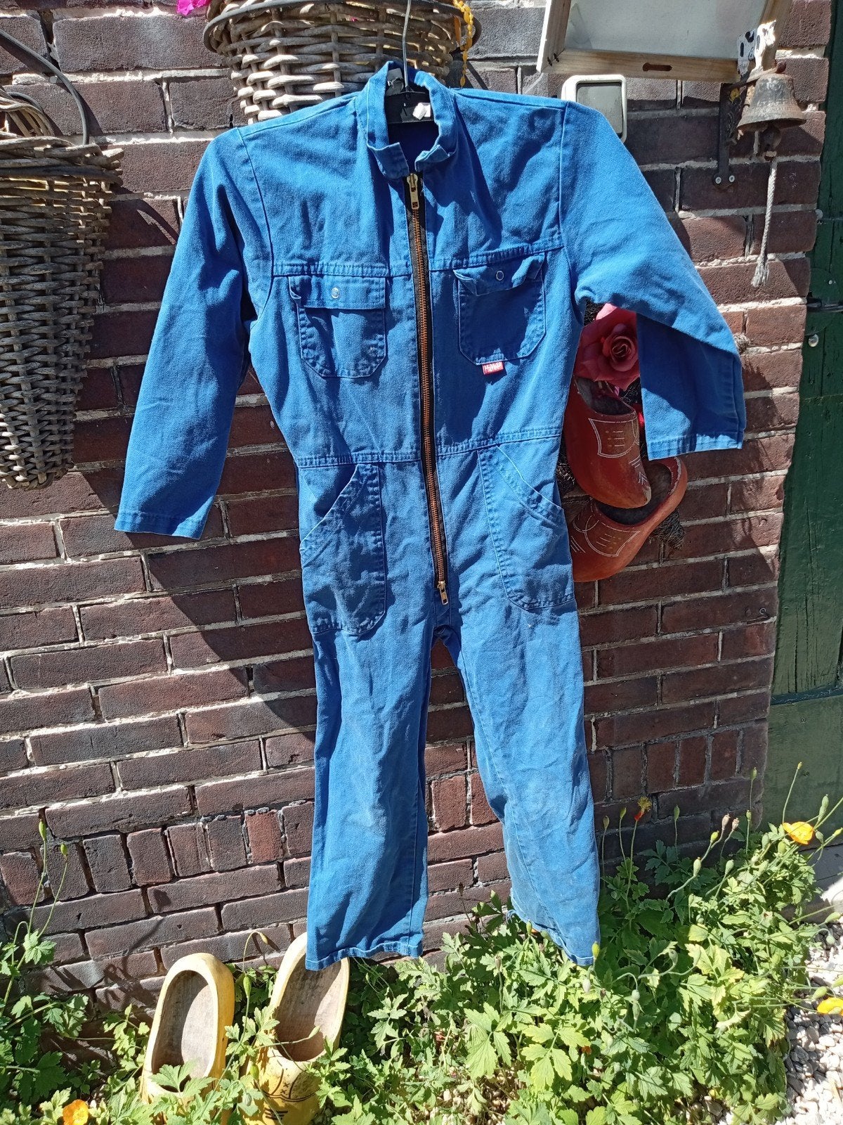 Kinder overalls in diverse maten - Blauw en Rood, Ophalen, Gebruikt, Jongen of Meisje