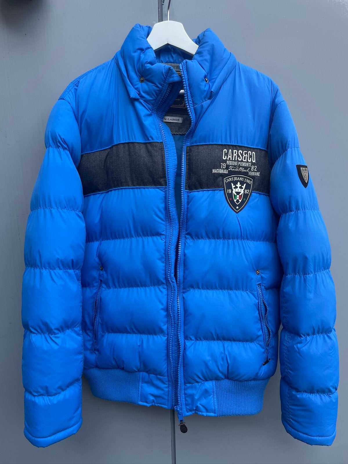 Blauwe 1982 Cars winterjas, Ophalen of Verzenden, Zo goed als nieuw, Blauw