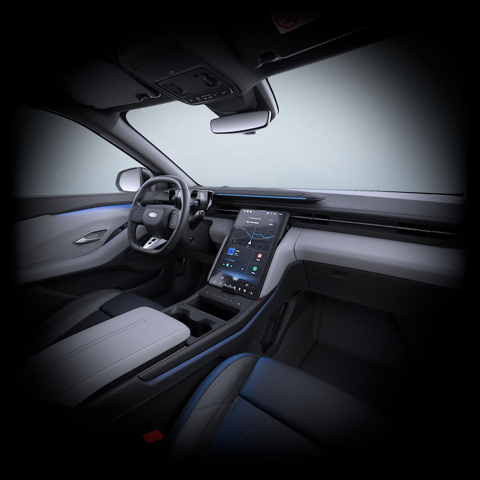 Ford Capri Premium Extended Range RWD 79 kWh | Nieuw Te Best, Auto's, Automaat, Achterwielaandrijving, 1998 kg, Overige modellen