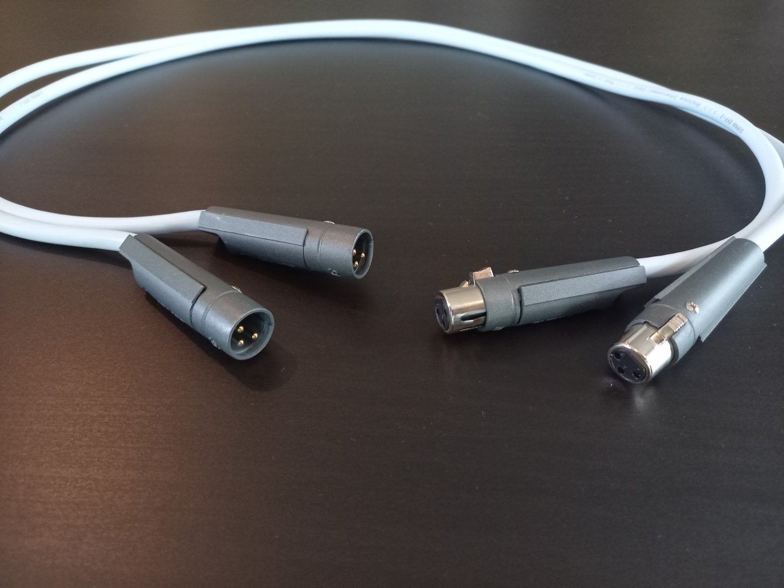 SUPRA EFF-I HIGH-END BALANCED/XLR-CABLES 1METER Z.G.A.N., Ophalen of Verzenden, Zo goed als nieuw, Minder dan 2 meter, Interlink-kabel
