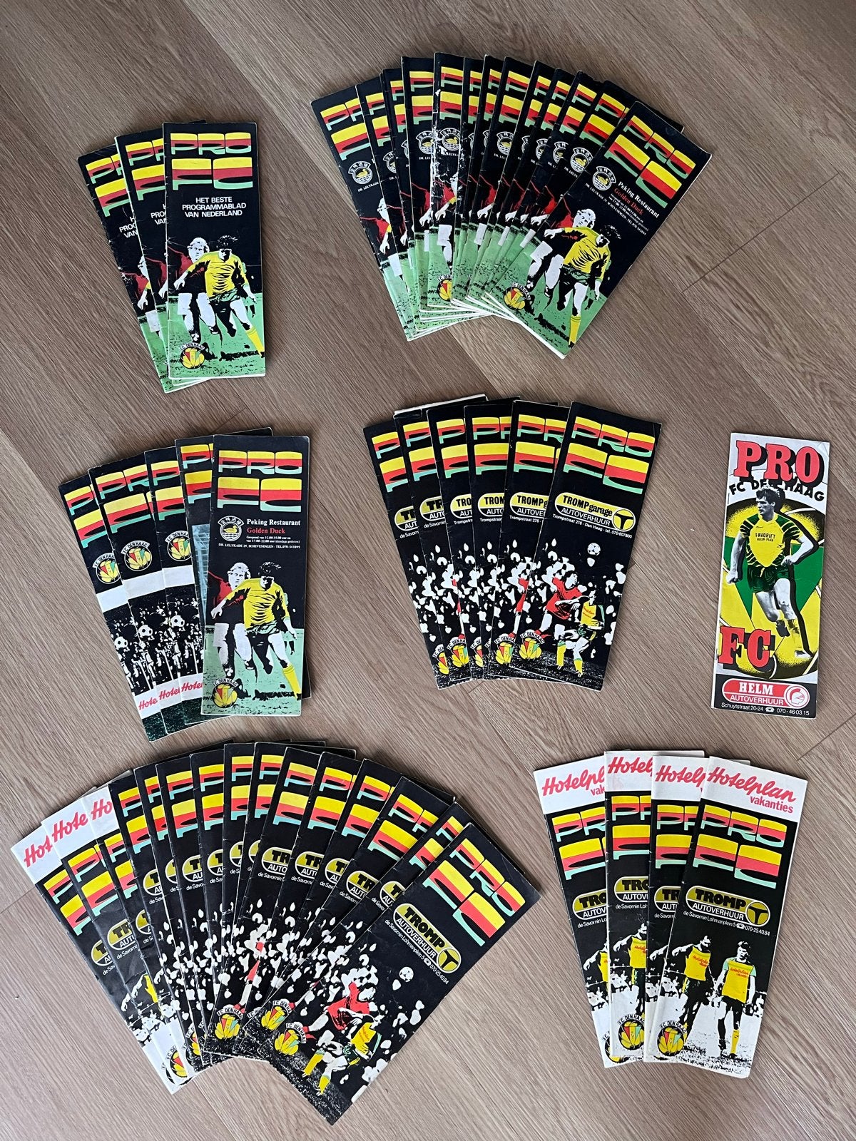 Voetbal programmaboekjes FC Den Haag - PRO FC, Ophalen, Gebruikt, Overige binnenlandse clubs, Boek of Tijdschrift