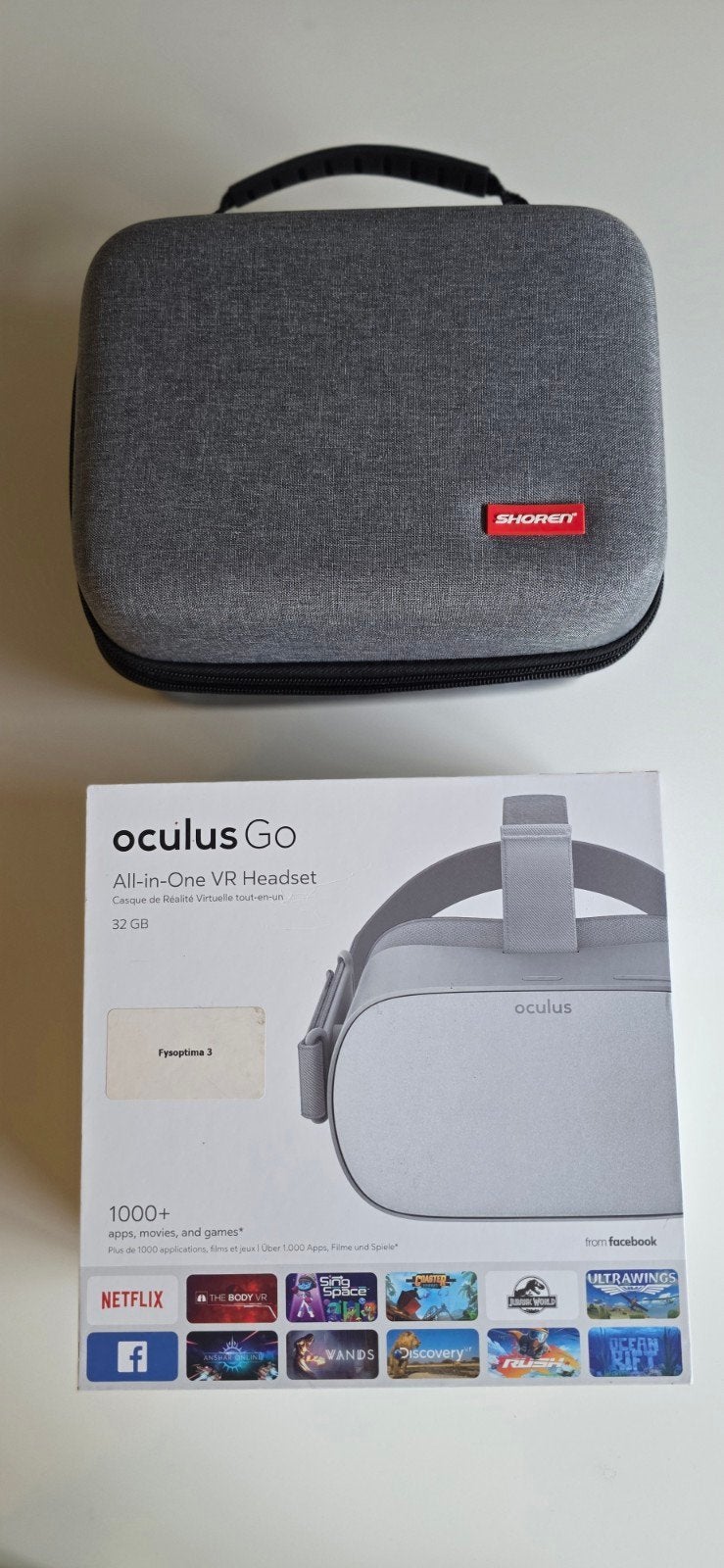 Oculus Go All-in-One VR Headset 32GB met draagtas, Ophalen of Verzenden, Zo goed als nieuw, VR-bril, Overige platformen
