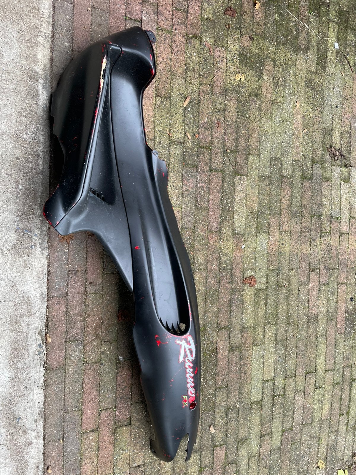 gilera runner achterkap, Ophalen