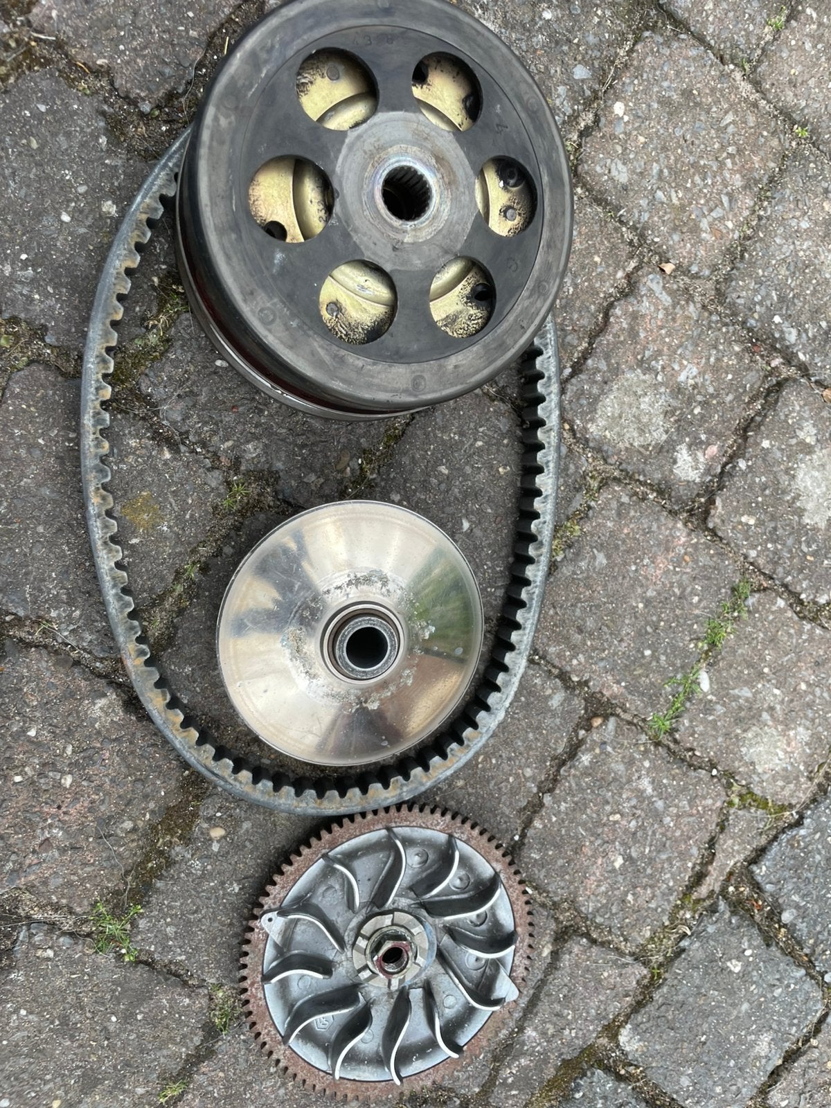 Koppeling set 125cc 180cc, Ophalen of Verzenden, Zo goed als nieuw, Blok