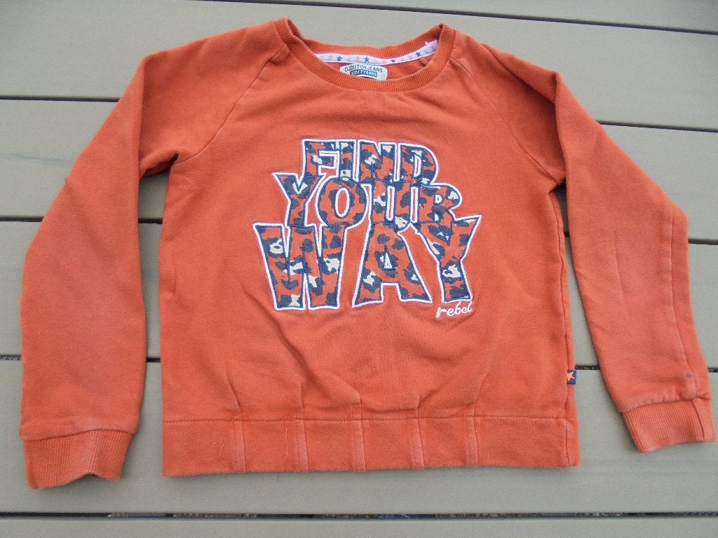 Bruine trui DJ DUTCH JEANS, Kinderen en Baby's, DJ Dutch Jeans, Gebruikt, Meisje, Trui of Vest