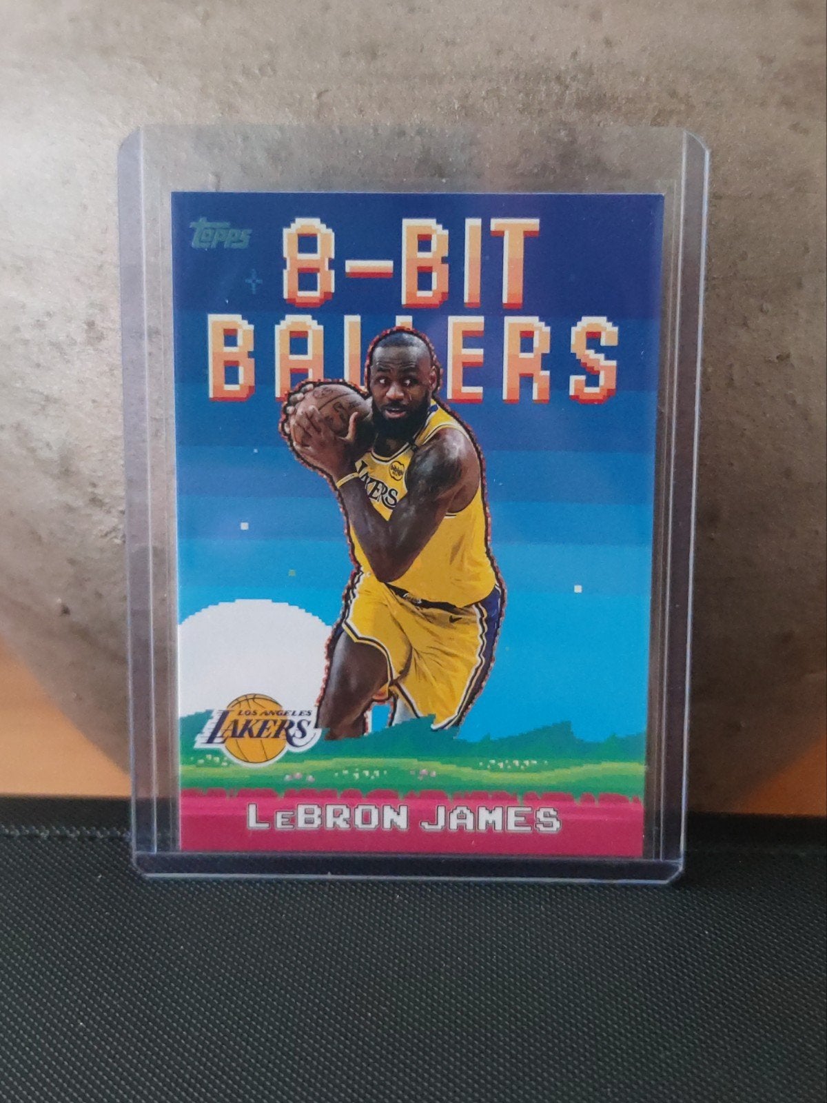 LeBron James Topps 8-Bit Ballers kaart - Los Angeles Lakers, Ophalen of Verzenden