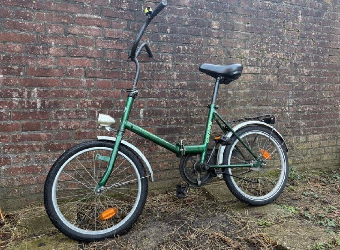 Weekend Star Vouwfiets 20 inch - Groen, Fietsen en Brommers, Fietsen | Vouwfietsen, Gebruikt, Ophalen, Overige merken, Totaal opvouwbaar