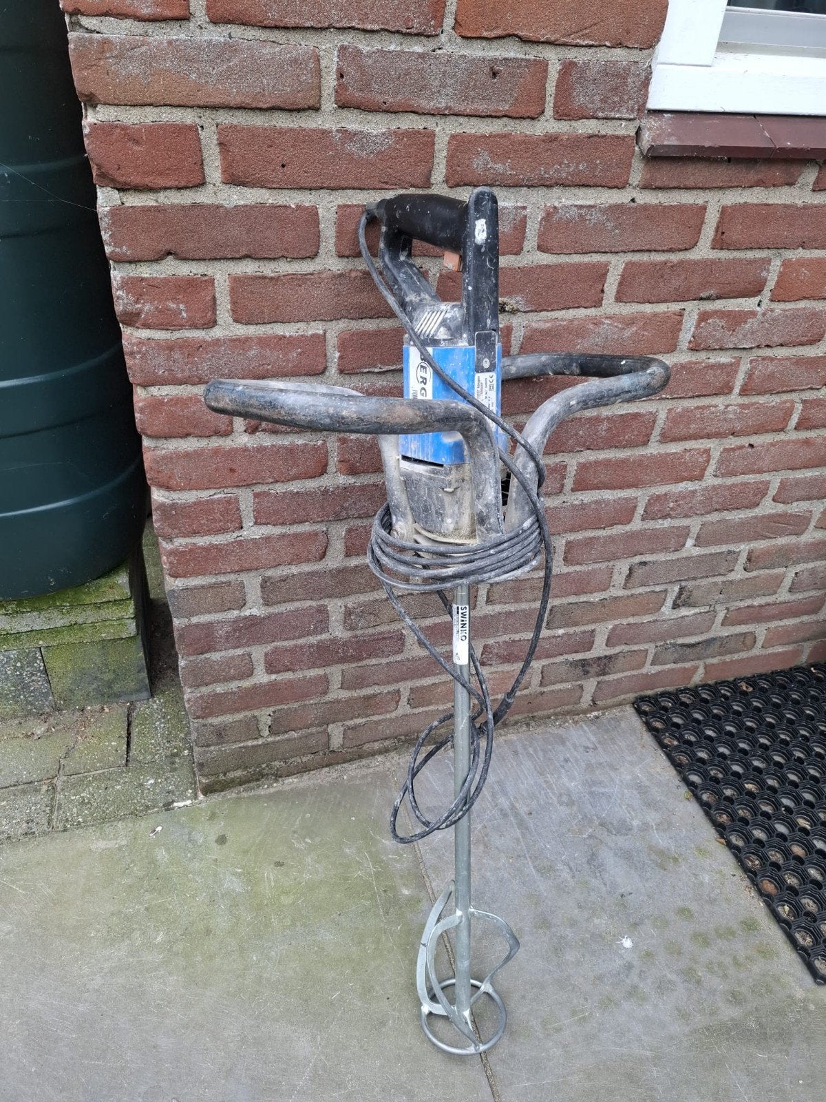 Beton/cement mixer, Ophalen, Gebruikt