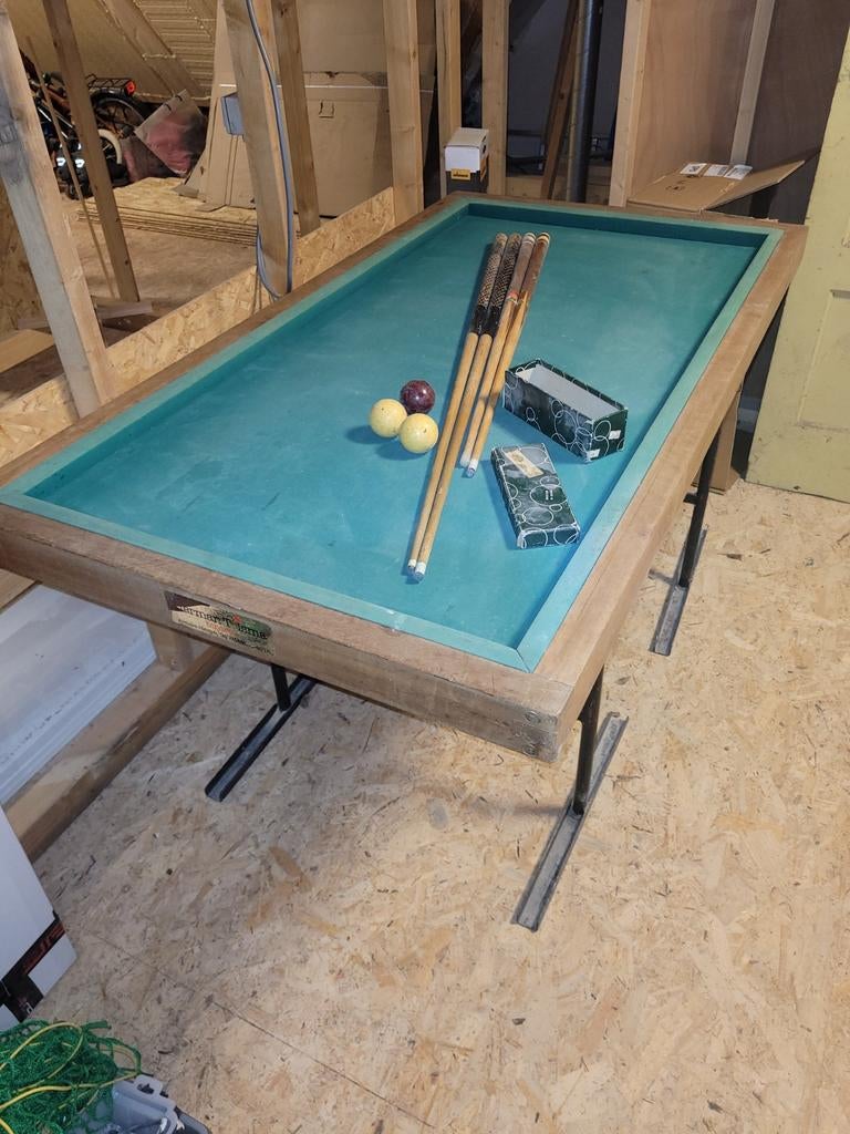 Tafel biljart Herman Tolsma, Ophalen, Gebruikt, Biljarttafel