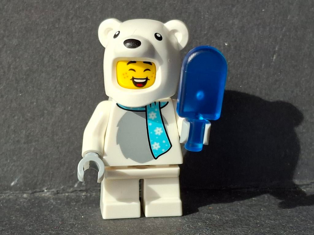 Lego minifig NIEUW Polar Bear Costume Guy Kerst BAM X-mas, Ophalen of Verzenden, Nieuw, Complete set, Lego