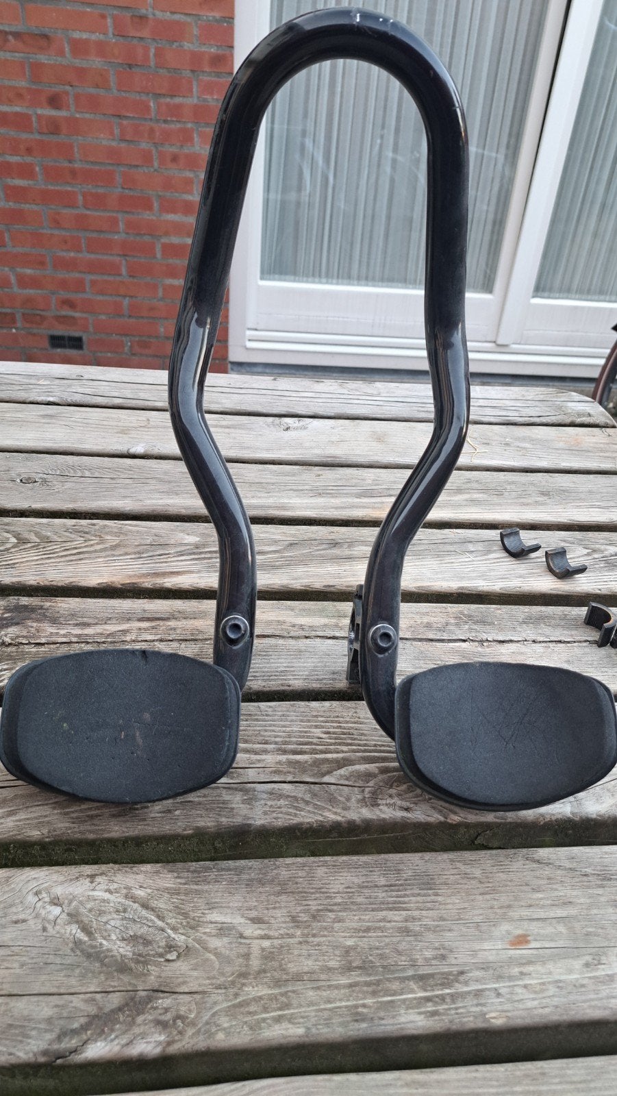 Ligstuur voor racefiets of tijdritfiets, Ophalen, Gebruikt, Stuur, Staal