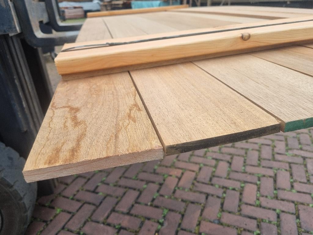 10 Hardhouten planken - geschaafd 1.2x12.0 cm - nr: HP263, Ophalen, Planken, Nieuw, Hardhout