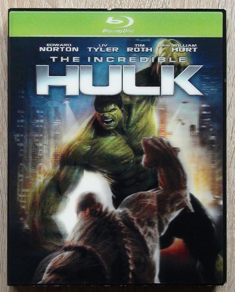 The Incredible Hulk (US import) incl. lenticulaire slipcase, Cd's en Dvd's, Blu-ray, Verzenden, Zo goed als nieuw, Science Fiction en Fantasy