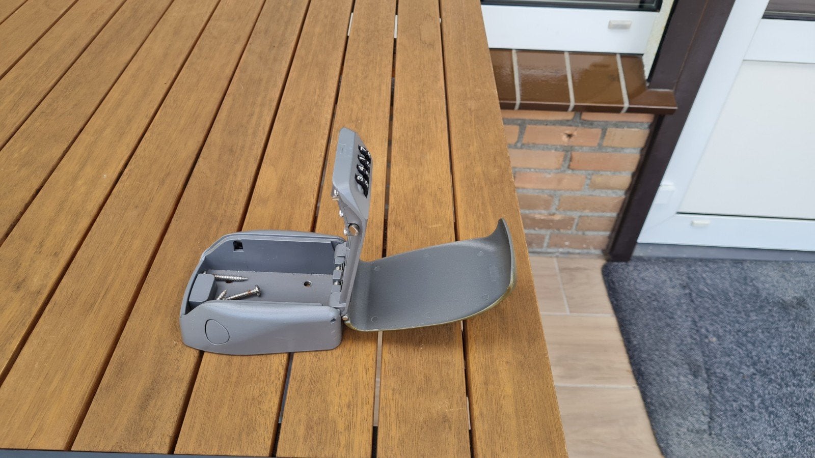 Master Lock sleutelkluisje met cijfercode, Ophalen of Verzenden, Gebruikt, Overige materialen, Slot