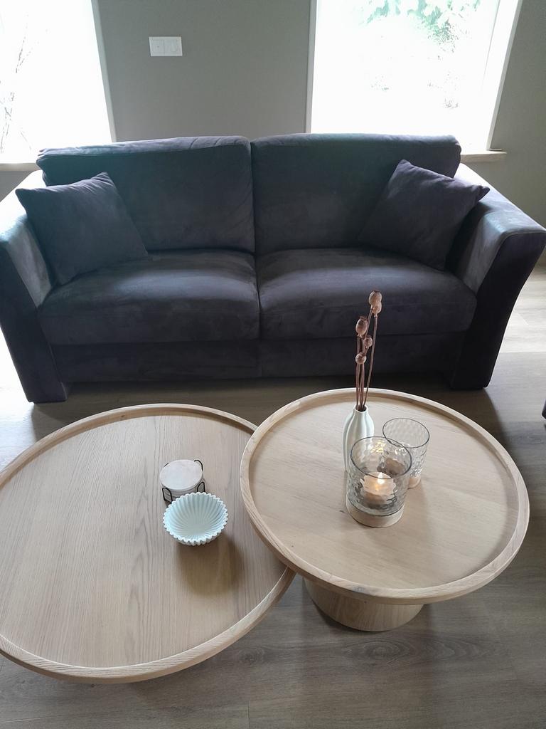 Twee comfortabele banken GRATIS, Huis en Inrichting, Banken | Bankstellen, Ophalen, Gebruikt, 150 tot 200 cm, Tweepersoons