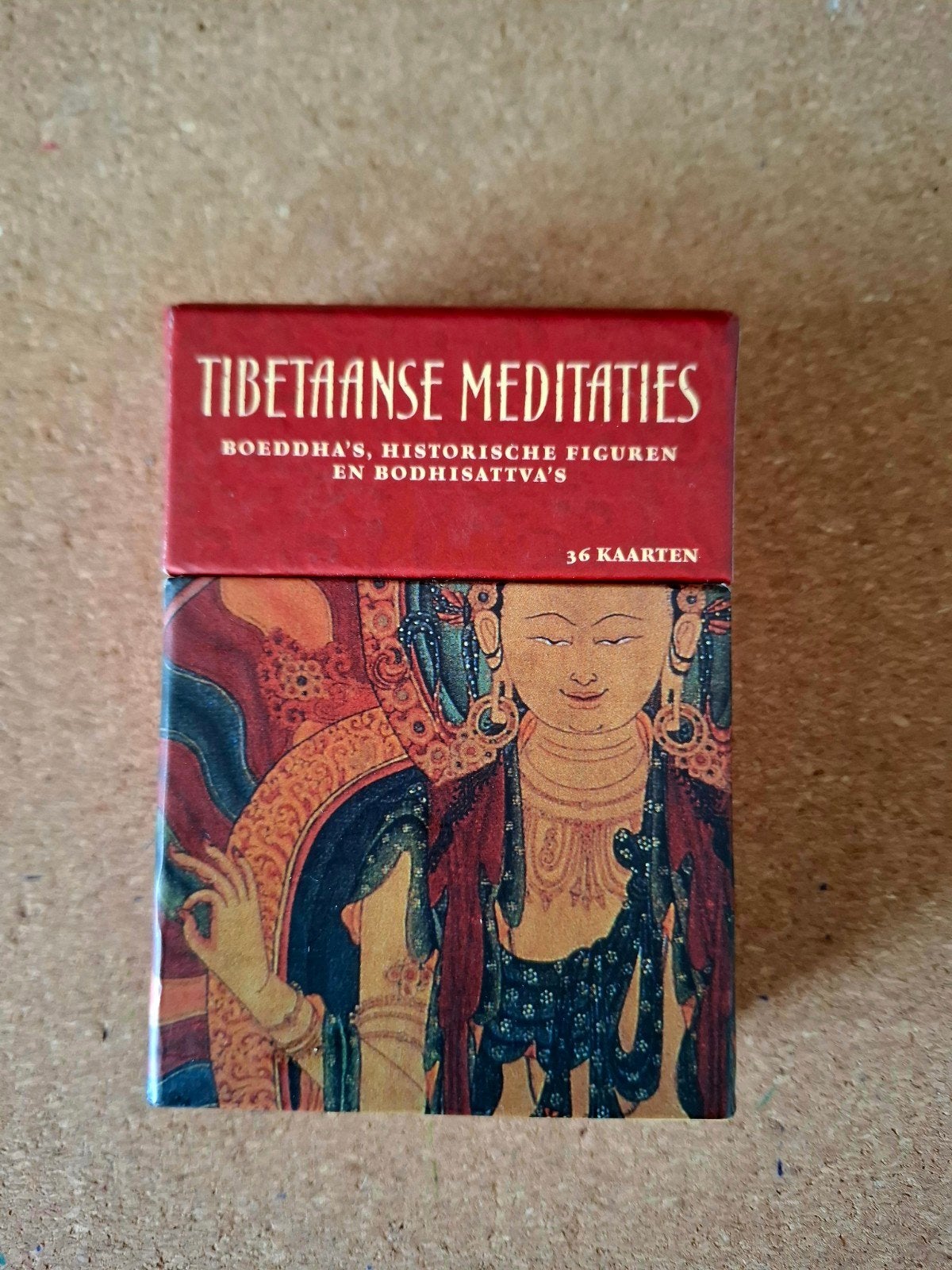 Te koop: kaartenset Tibetaanse meditaties, Ophalen of Verzenden, Nieuw, Meditatie of Yoga, Overige typen