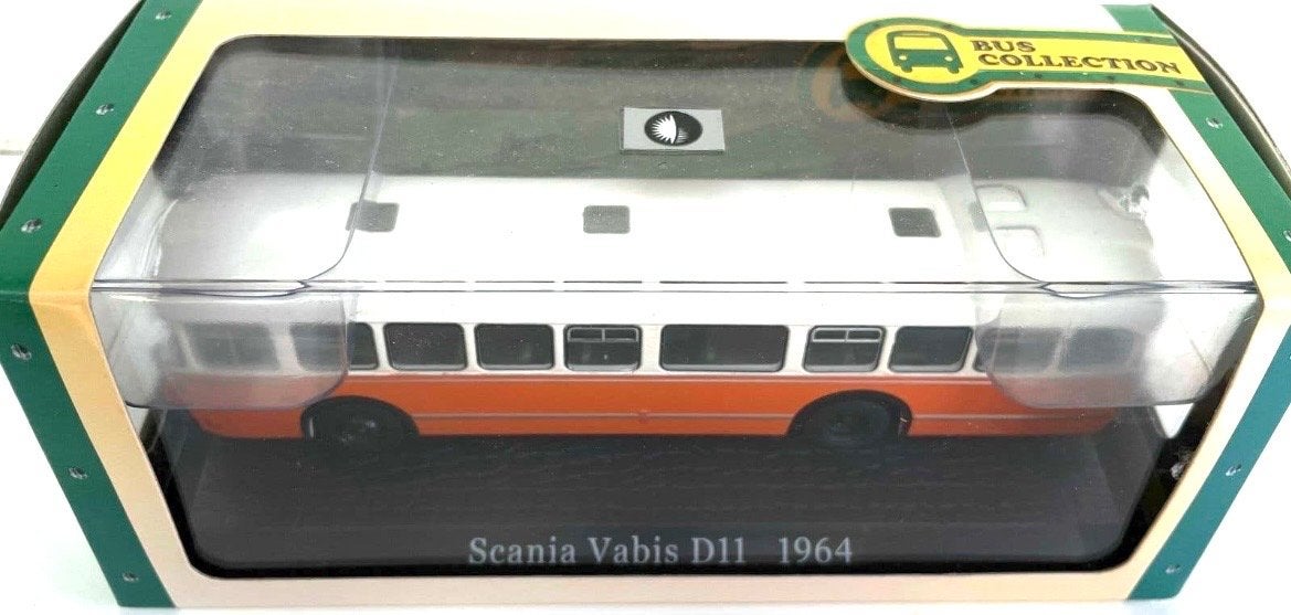 Scania Vabis D11 1964 Bus Model - Bus Collection, Ophalen of Verzenden, Nieuw, Overige typen, Overige merken
